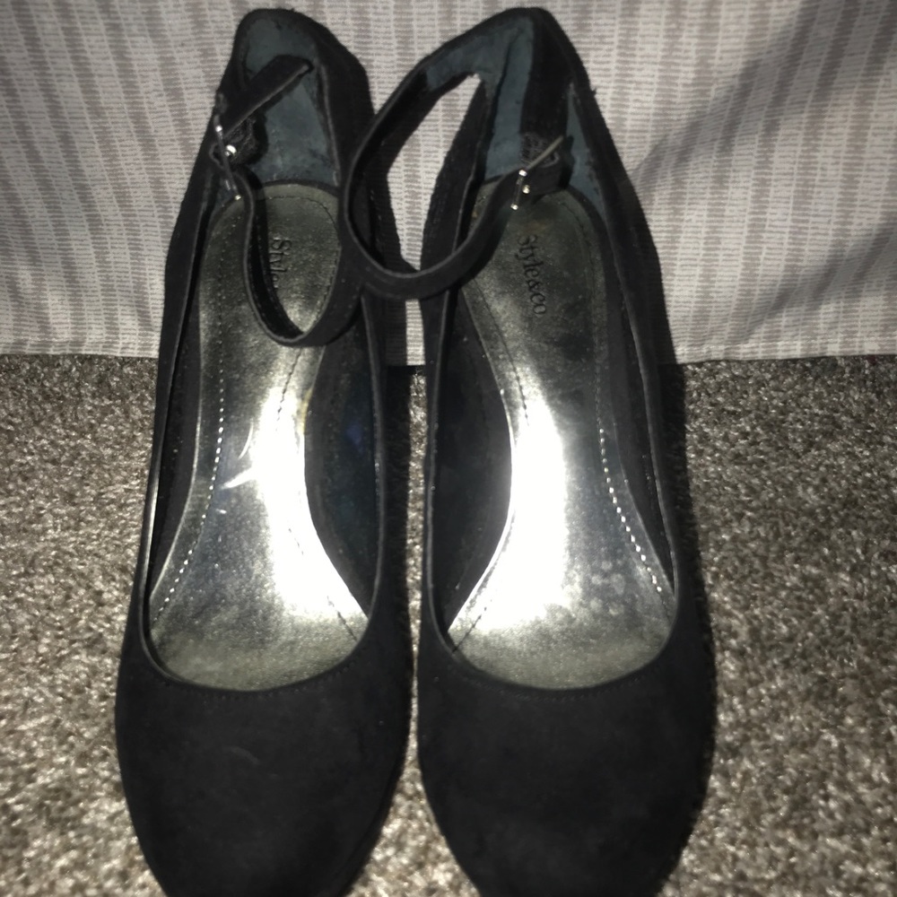 Black Style&Co Heels